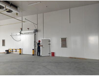 四川眉山35000立方米食品儲藏加工配套冷鏈物流冷庫建造工程