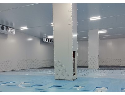 安徽翔威供應鏈14500m3保稅區冷鏈物流冷庫工程建造案例