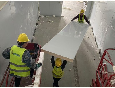 荊州老家味道5000立方米食品冷庫解凍庫及速凍庫建造一體化案例